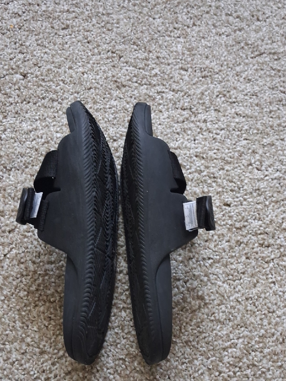 Chaco Black Slide Sandals with Adjustable Straps - Picture 5 of 8